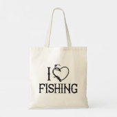 Ik hou van Gevist Tote Bag (Achterkant)