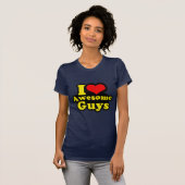 Ik hou van Geweldige jongens T-shirt (Voorkant volledig)