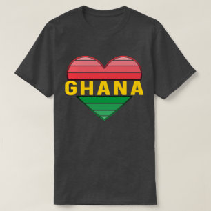 Ik hou van Ghana, Ghanees hart T-shirt
