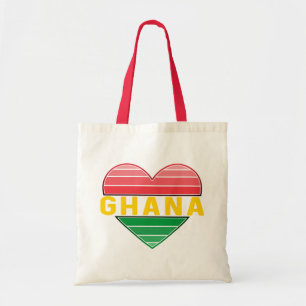 Ik hou van Ghana, Ghanees hart Tote Bag