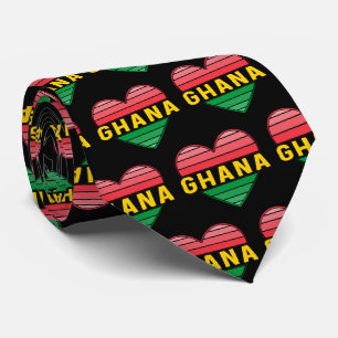 Ik hou van Ghana, Ghanese Hart Stropdas