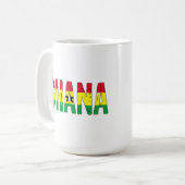 Ik hou van Ghana Koffiemok (Voorkant links)