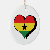 Ik hou van Ghana ornament (Rechts)