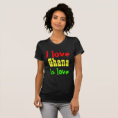 Ik hou van Ghana T-shirt (Voorkant volledig)