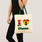 Ik hou van Ghana Tote Bag (Voorkant (product))