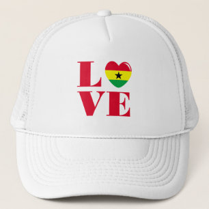 Ik hou van Ghana Trucker Pet
