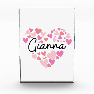 Ik hou van Gianna Fotoblokken