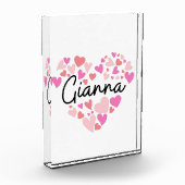 Ik hou van Gianna Fotoblokken (Links)