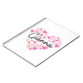 Ik hou van Gianna Notitieboek (Linkerzijde)