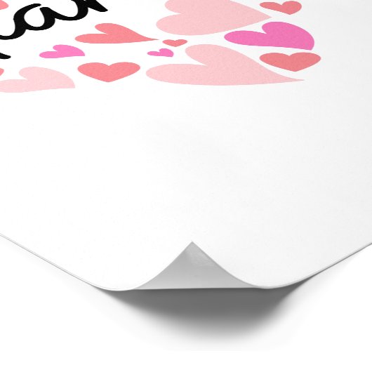 Ik hou van Gianna Poster (Hoek)