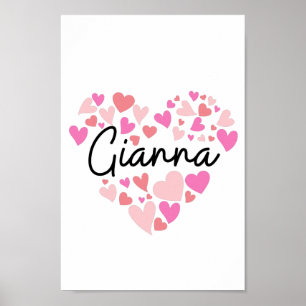 Ik hou van Gianna Poster