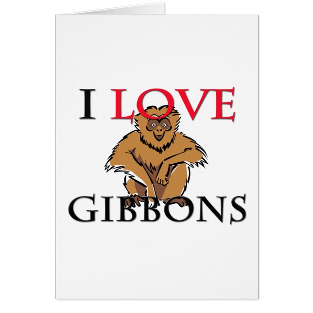 Ik hou van Gibbons (Voorkant)