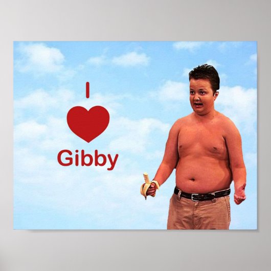Ik hou van Gibby Poster (Voorkant)