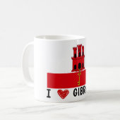 Ik hou van Gibraltar Koffiemok (Voorkant links)