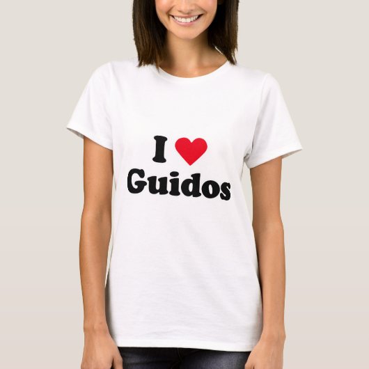Ik hou van Gids T-shirt (Voorkant)
