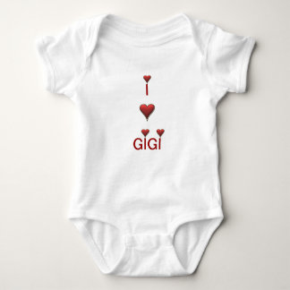Ik hou van Gigi baby baby Romper