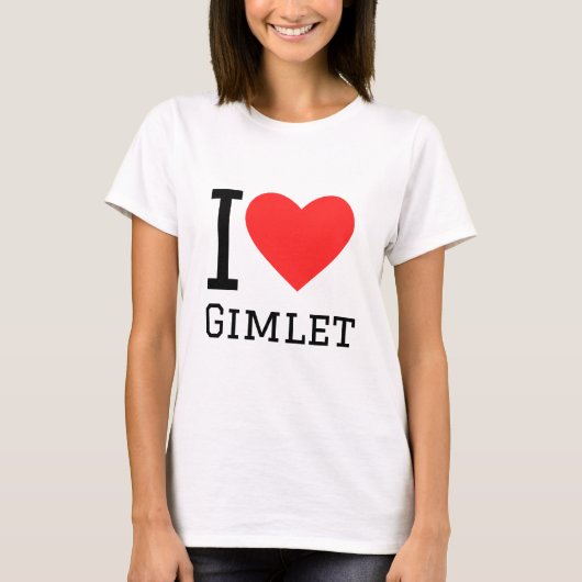 Ik hou van gimlet t-shirt (Voorkant)