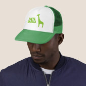 Ik hou van Giraffe (Groen) Trucker Pet (In situ)