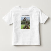 Ik hou van Giraffes Kinder Shirts (Voorkant)
