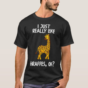 Ik hou van Giraffes. T-shirt