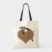 Ik hou van Giraffes Tote Bag (Voorkant)