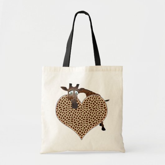 Ik hou van Giraffes Tote Bag (Voorkant)