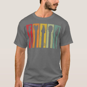 Ik hou van gitaren, Guitar Music Lover Retro  G T-shirt