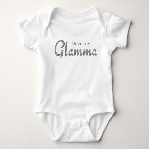 Ik hou van Glamma baby bodysuit