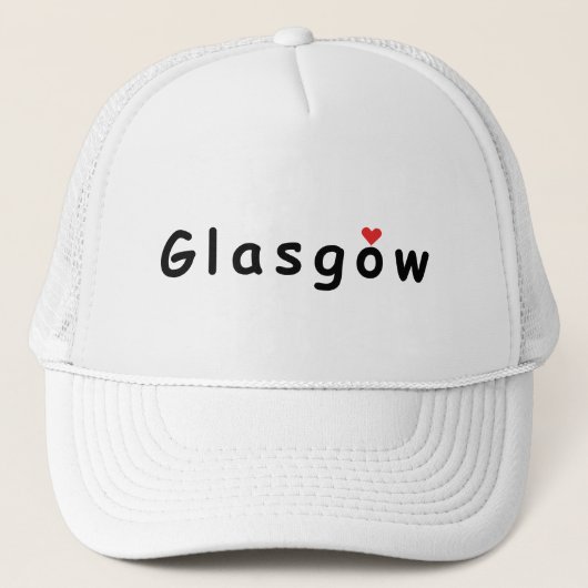 Ik hou van Glasgow Trucker Pet (Voorkant)