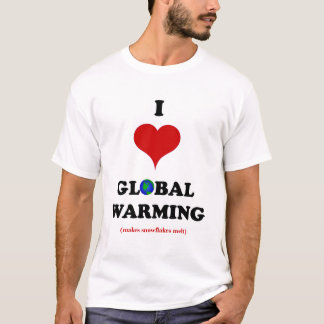 Ik hou van Global Warming T-shirt
