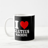 Ik hou van Gluteus Machine 1 Koffiemok (Links)