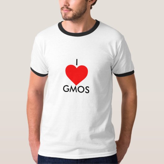 Ik hou van GMOS: Reality Awareness T-shirt (Voorkant)