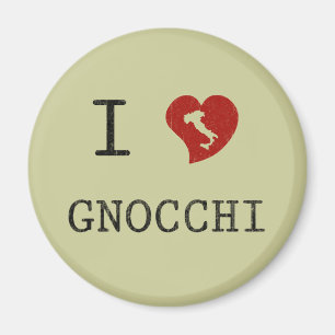 Ik hou van Gnocchi Magneet
