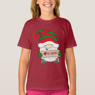 Ik hou van Gnome Christmas T-shirt