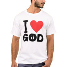 Ik hou van God gecentreerd kruis