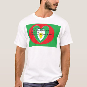 Ik hou van GOD IK BEN. Ik zeg de HERE GOD JESUS CH T-shirt