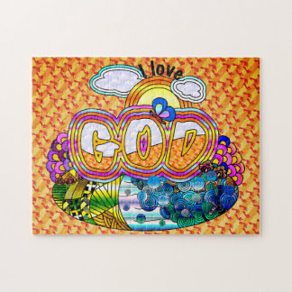 Ik hou van God Puzzle Legpuzzel