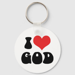 Ik Hou Van God Sleutelhanger