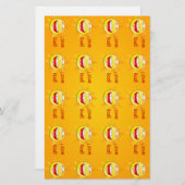 Ik hou van God Sun Stationery Briefpapier (Voorkant / Achterkant)