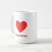 Ik hou van goddochter koffiemok (Voorkant links)