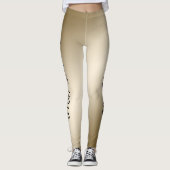 Ik hou van GOLD Leggings (Voorkant)