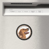 Ik hou van Golden Retrievers Magnet (Insitu (Vaatwasser))
