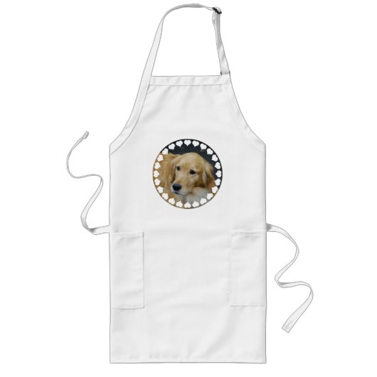 Ik hou van Goldens Long Apron Lang Schort (Voorkant)