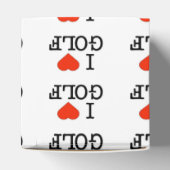 Ik hou van Golf Bedankdoosjes (Bovenkant)