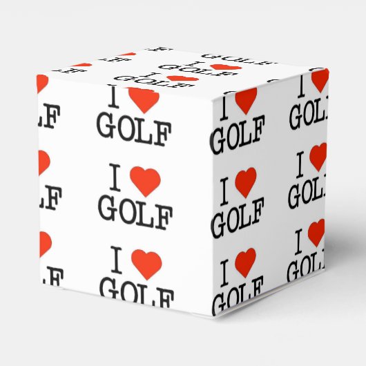 Ik hou van Golf Bedankdoosjes (Achterkant)