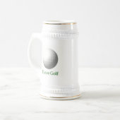 Ik hou van Golf Design Beer Stein Bierpul (Voorkant links)