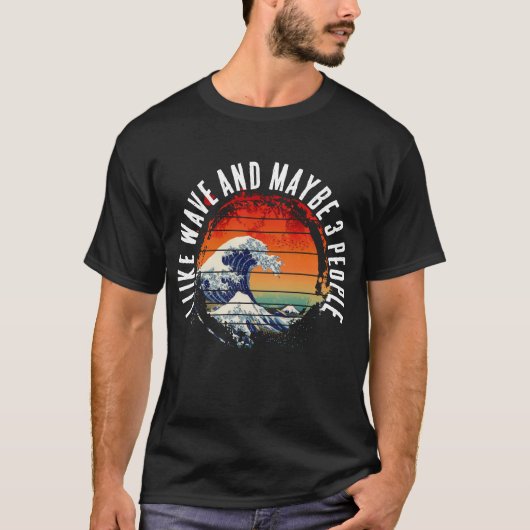 IK HOU VAN GOLF EN MISSCHIEN 3 MENSEN T-SHIRT (Voorkant)