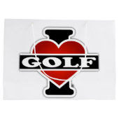 Ik hou van Golf Groot Cadeauzakje (Achterkant)
