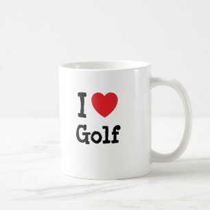 Ik hou van Golf-hartmaatwerk Koffiemok