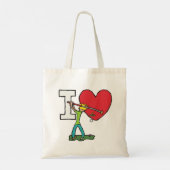Ik hou van Golf Tote Bag (Achterkant)